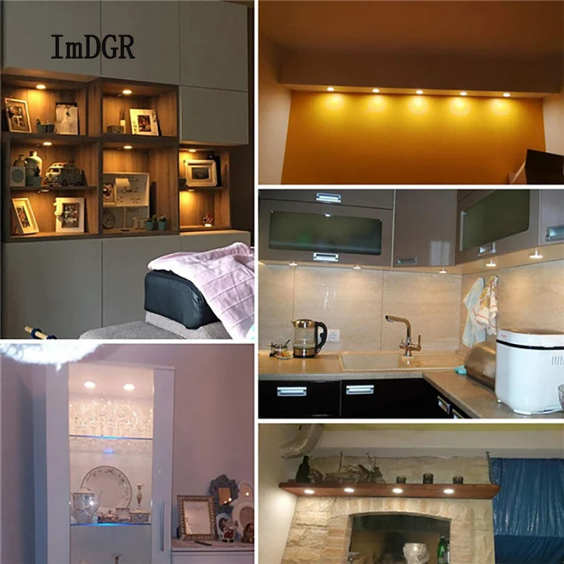 LED Under Cabinet Wall Light Pack Remotely Controllable Under Counter Dimmable Wall Lamp for Kitchen Shelf Bedroom Decor Lights
LED Under Cabinet Wall Light Pack Remotely Controllable Under Counter Dimmable Wall Lamp for Kitchen Shelf Bedroom Decor Lights