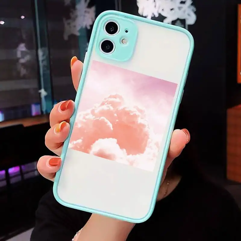 Sweet sky pink Cloud Great art printing Phone Cases matte transparent For iphone 7 8 11 12 plus mini x xs xr pro max cover
Sweet sky pink Cloud Great art printing Phone Cases matte transparent For iphone 7 8 11 12 plus mini x xs xr pro max cover