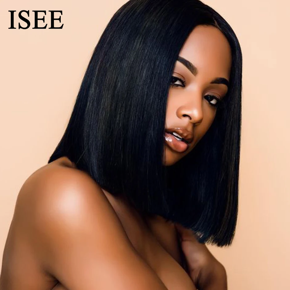 Straight Short Human Hair Wigs 13X4 Lace Frontal Wig Straight Bob Lace Front Wigs ISEE HAIR Malaysian Lace Front Human Hair Wigs
Straight Short Human Hair Wigs 13X4 Lace Frontal Wig Straight Bob Lace Front Wigs ISEE HAIR Malaysian Lace Front Human Hair Wigs