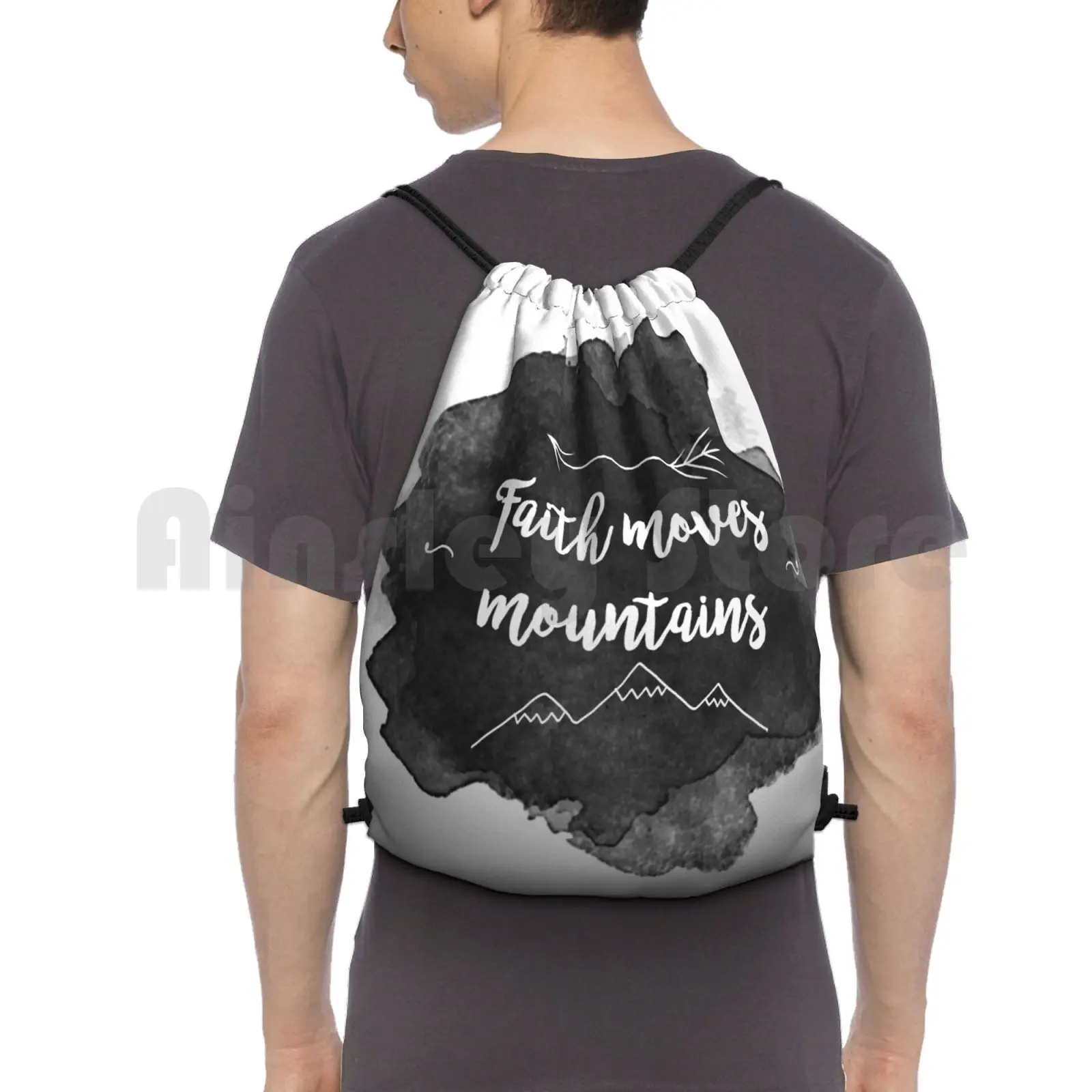 Faith Quote Backpack Drawstring Bag Riding Climbing Gym Bag Jesus Jesus Christ Jesus Cross Black White Grey Colorful Bethel
Faith Quote Backpack Drawstring Bag Riding Climbing Gym Bag Jesus Jesus Christ Jesus Cross Black White Grey Colorful Bethel