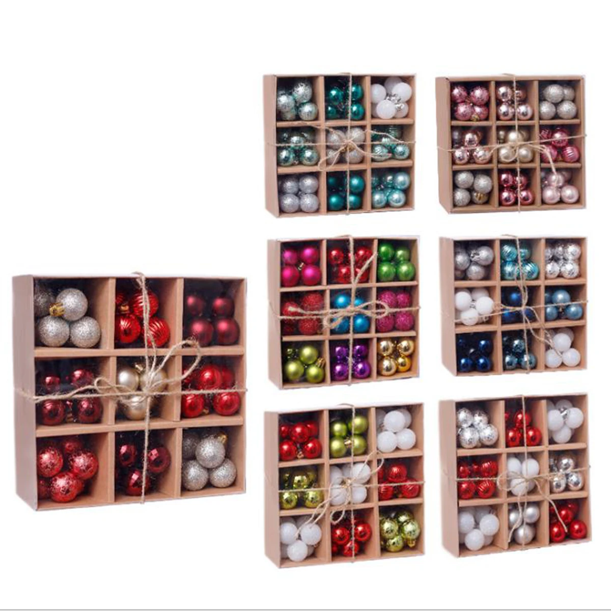 99PCS Christmas Balls Ornaments Shatterproof Christmas Tree Hanging Ball Pendant Christmas Party Holiday Decoration
99PCS Christmas Balls Ornaments Shatterproof Christmas Tree Hanging Ball Pendant Christmas Party Holiday Decoration