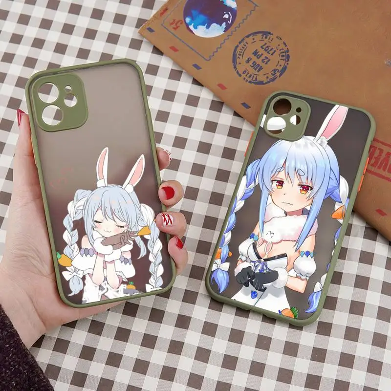 Usada Pekora Hololive Anime Phone Case matte transparent For iphone 7 8 11 12 plus mini x xs xr pro max cover
Usada Pekora Hololive Anime Phone Case matte transparent For iphone 7 8 11 12 plus mini x xs xr pro max cover