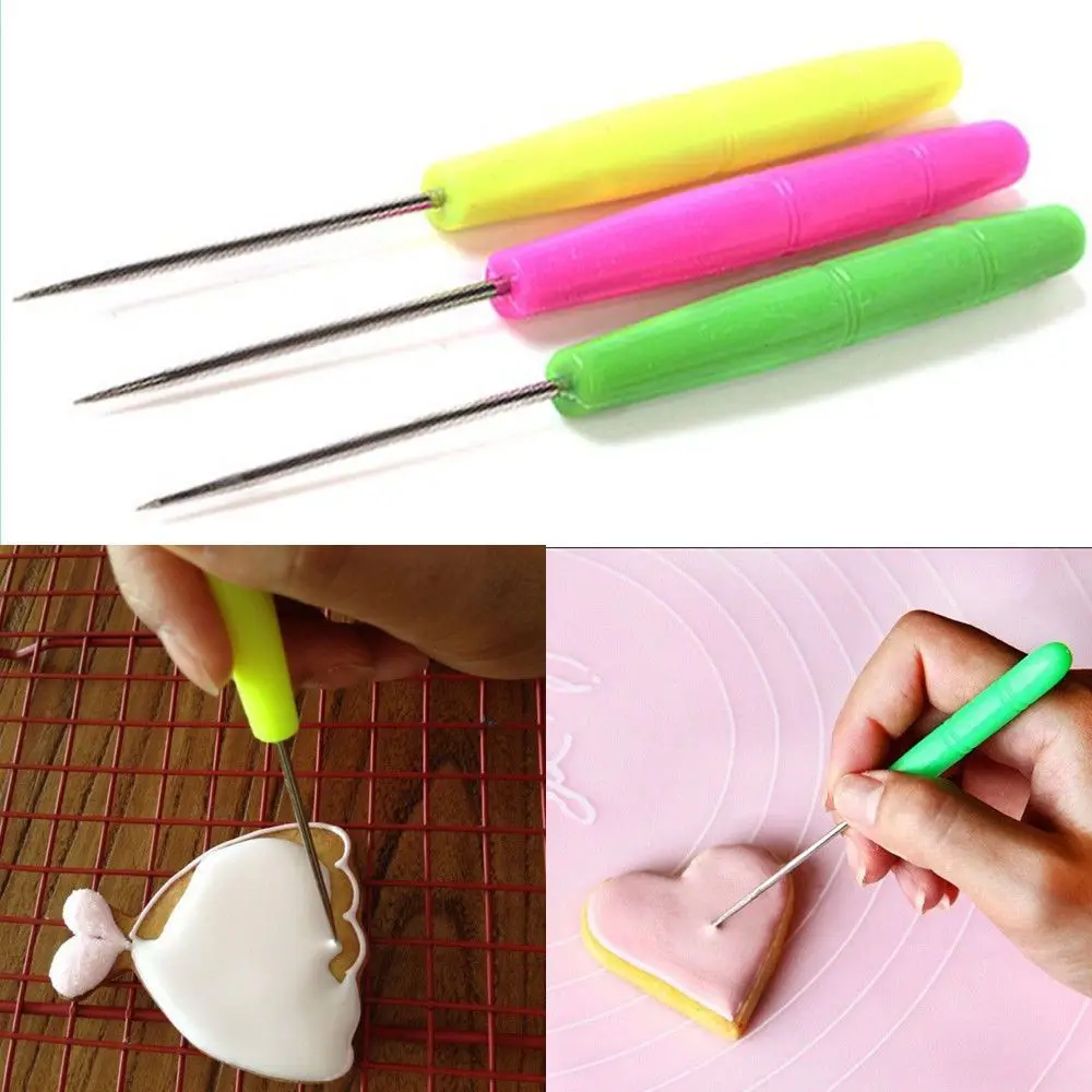 Biscuit Exhaust Needle Cake Baking Tools Biscuit Icing for Gingerbread Sugar Embossing Marking Needle Baking & Pastry Tools
Biscuit Exhaust Needle Cake Baking Tools Biscuit Icing for Gingerbread Sugar Embossing Marking Needle Baking & Pastry Tools