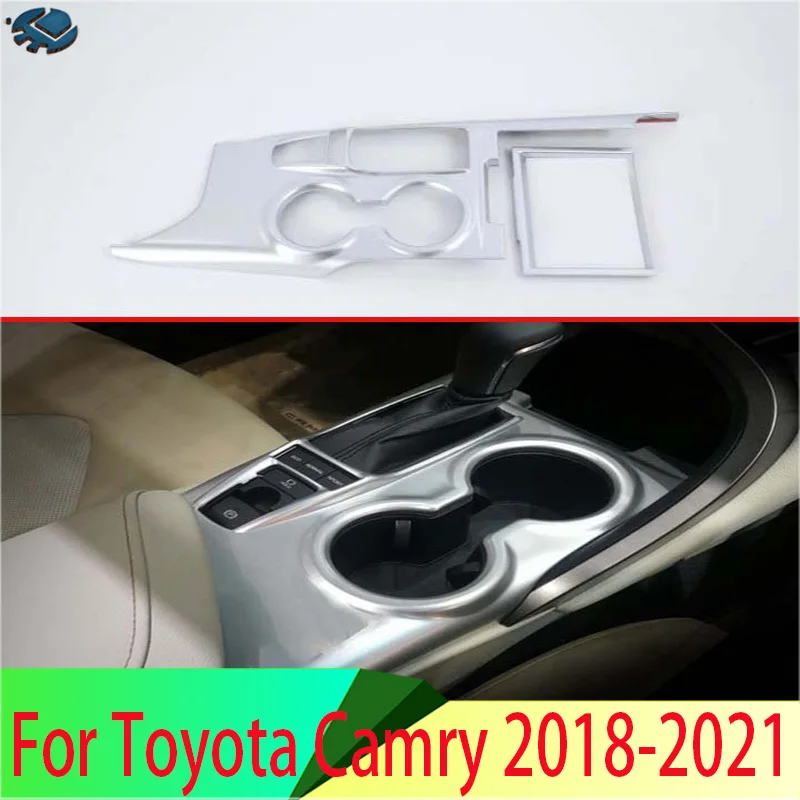 For Toyota Camry 2018-2021 Car Decoration ABS Chrome Gear Shift Panel Center Console Cover Trim Frame Car Styling Sticker
For Toyota Camry 2018-2021 Car Decoration ABS Chrome Gear Shift Panel Center Console Cover Trim Frame Car Styling Sticker