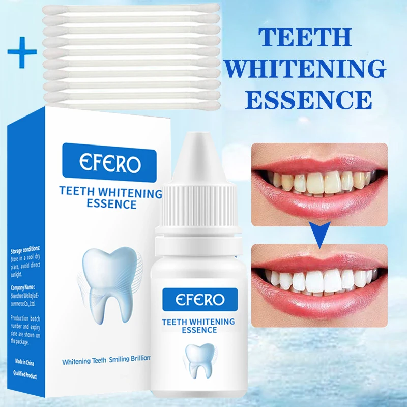 EFERO Teeth Whitening Essence Powder Clean Oral Hygiene Whiten Teeth Remove Plaque Stains Fresh Breath Oral Hygiene Dental Tools
EFERO Teeth Whitening Essence Powder Clean Oral Hygiene Whiten Teeth Remove Plaque Stains Fresh Breath Oral Hygiene Dental Tools