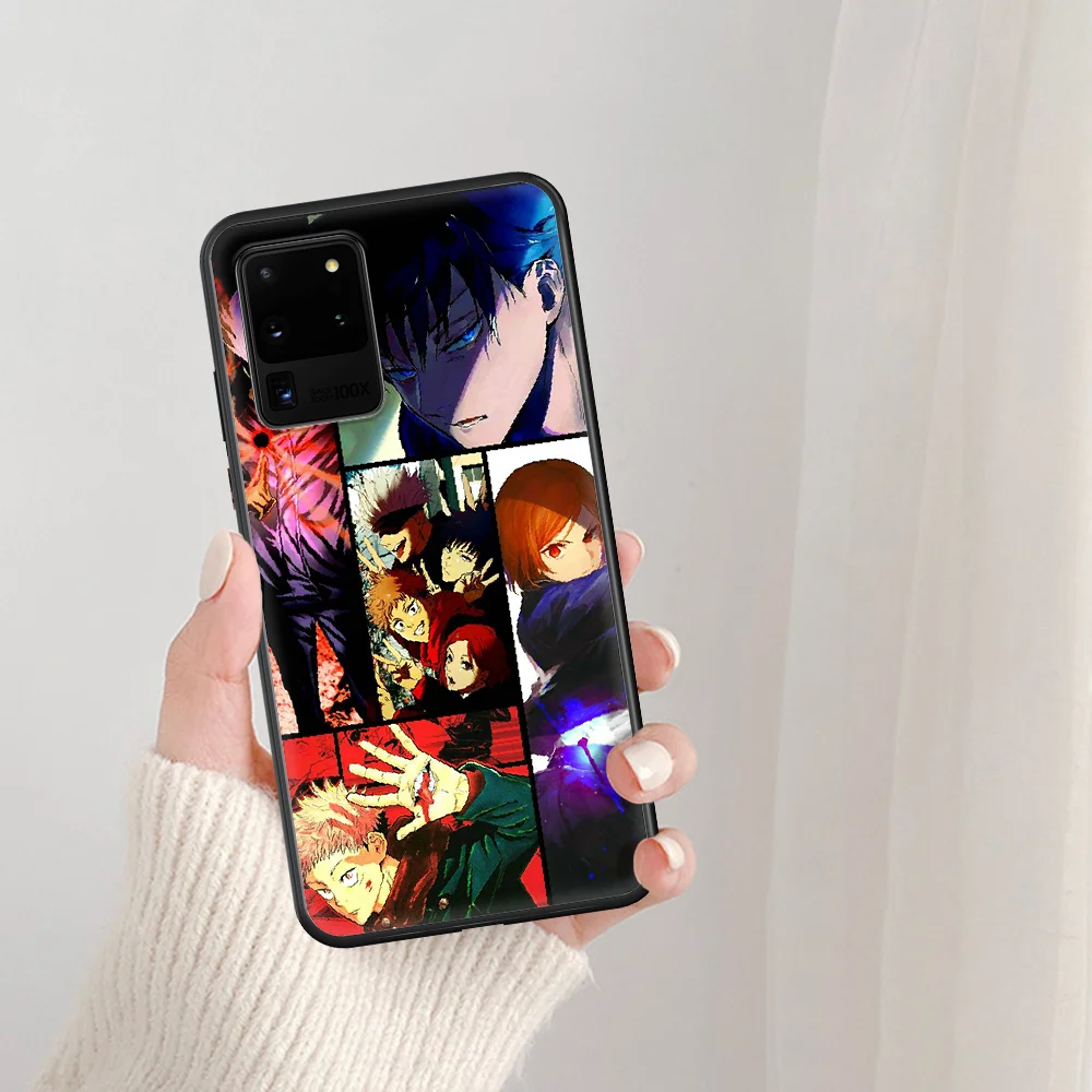 Jujutsu Kaisen Satoru Gojo anime Phone Case For Samsung Galaxy Note S 8 9 10 20 Plus E Lite Uitra black Bumper Painting
Jujutsu Kaisen Satoru Gojo anime Phone Case For Samsung Galaxy Note S 8 9 10 20 Plus E Lite Uitra black Bumper Painting