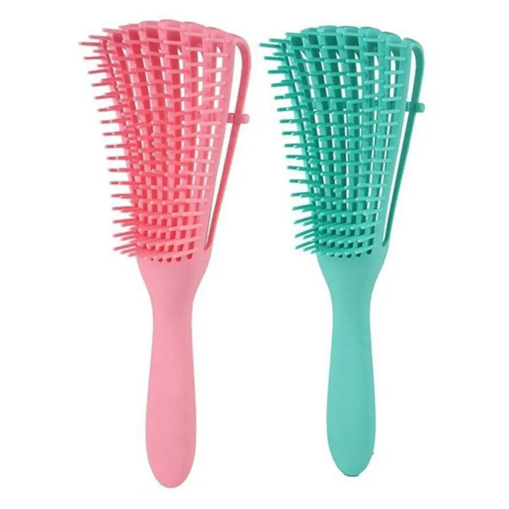 

Air Cushion Comb Head Meridian Massage Anti-static Rib Plastic Eight-claw Special For Curly Hair Comb