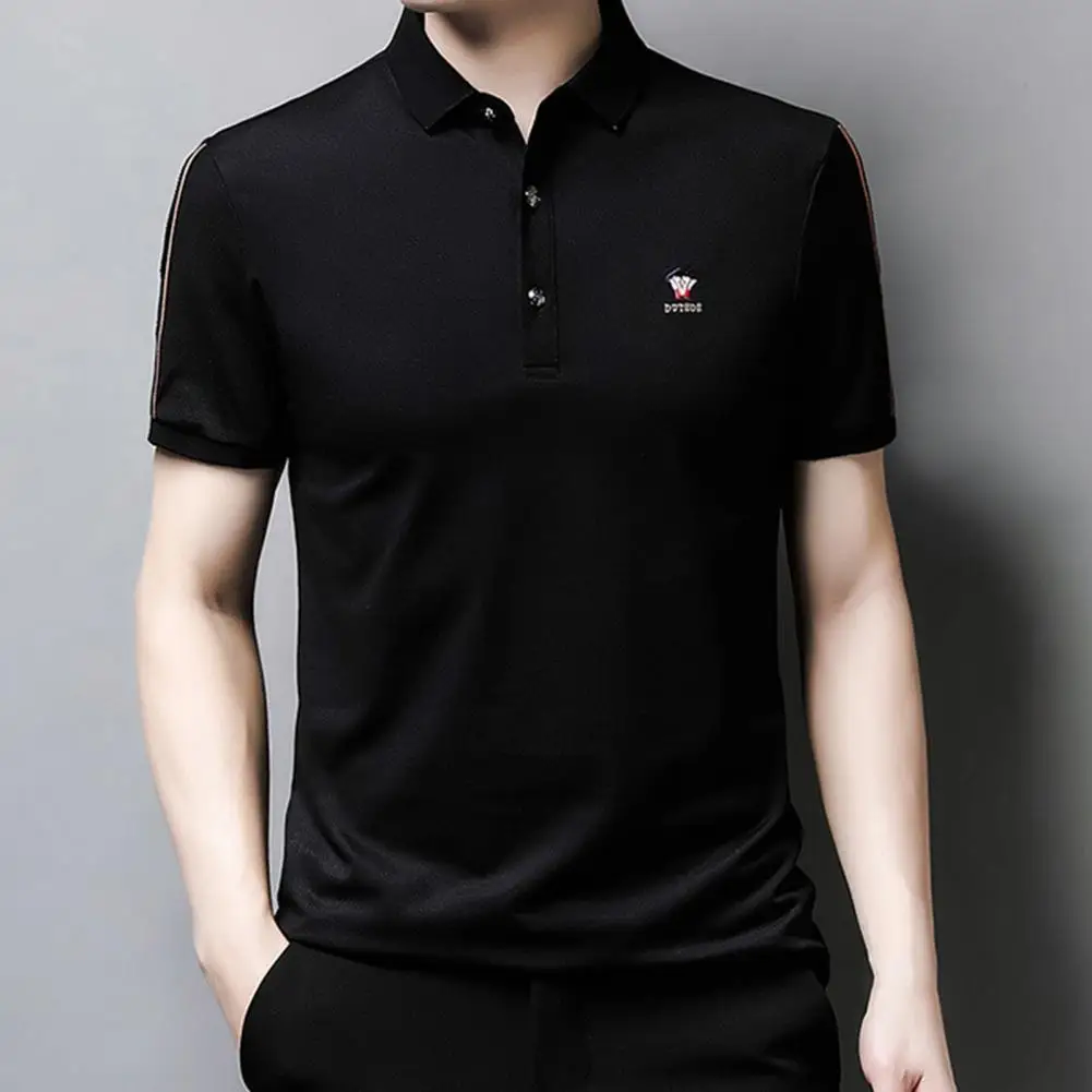 Men Short Sleeve T-Shirts Fashion Embroidery Tee Casual T-Shirts Slim Turn-down Basic T-Shirts Summer Streetwear Casual Men top
Men Short Sleeve T-Shirts Fashion Embroidery Tee Casual T-Shirts Slim Turn-down Basic T-Shirts Summer Streetwear Casual Men top