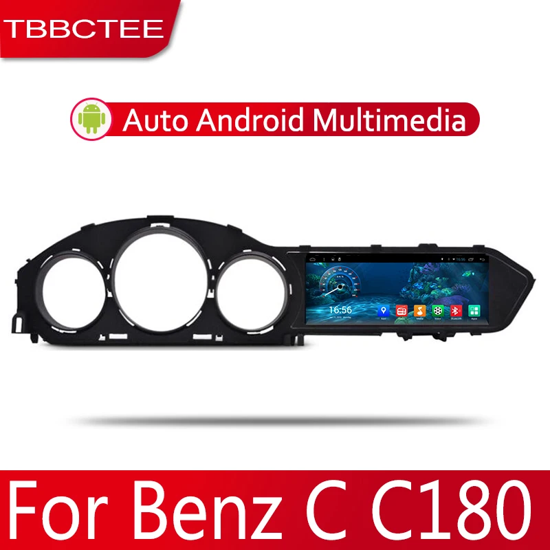 Автомобильная система Android 1080P IPS ЖК экран для Mercedes Benz C Class C180 2011 ~ 2014 Автомобильный