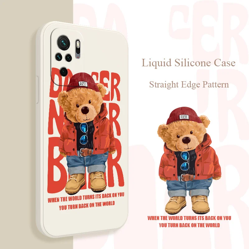 Funny Bear Liquid Silicone Case For Xiaomi Redmi Note 10 10S 9T 9 8 7 Pro Max Redmi 9 9A 9T K40 K30 K20 Pro Phone Back Cover
Funny Bear Liquid Silicone Case For Xiaomi Redmi Note 10 10S 9T 9 8 7 Pro Max Redmi 9 9A 9T K40 K30 K20 Pro Phone Back Cover