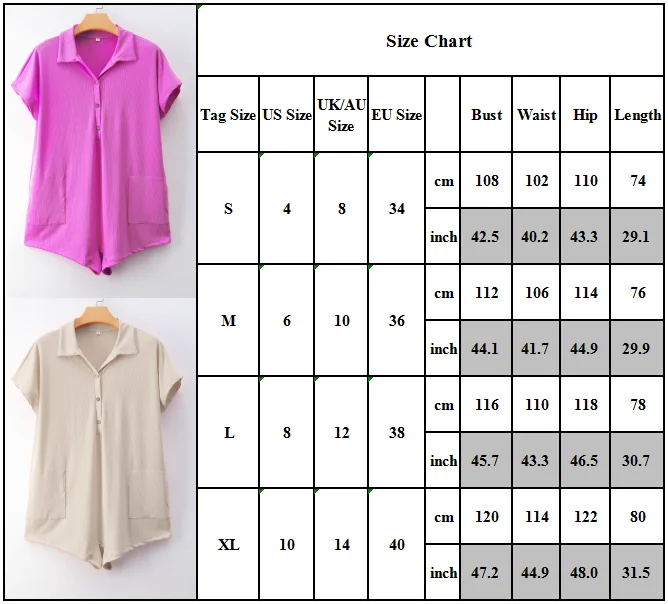 Womens Solid Color Jumpsuit Summer Casual Short Sleeves V Neck Mini Shorts Playsuit
Womens Solid Color Jumpsuit Summer Casual Short Sleeves V Neck Mini Shorts Playsuit