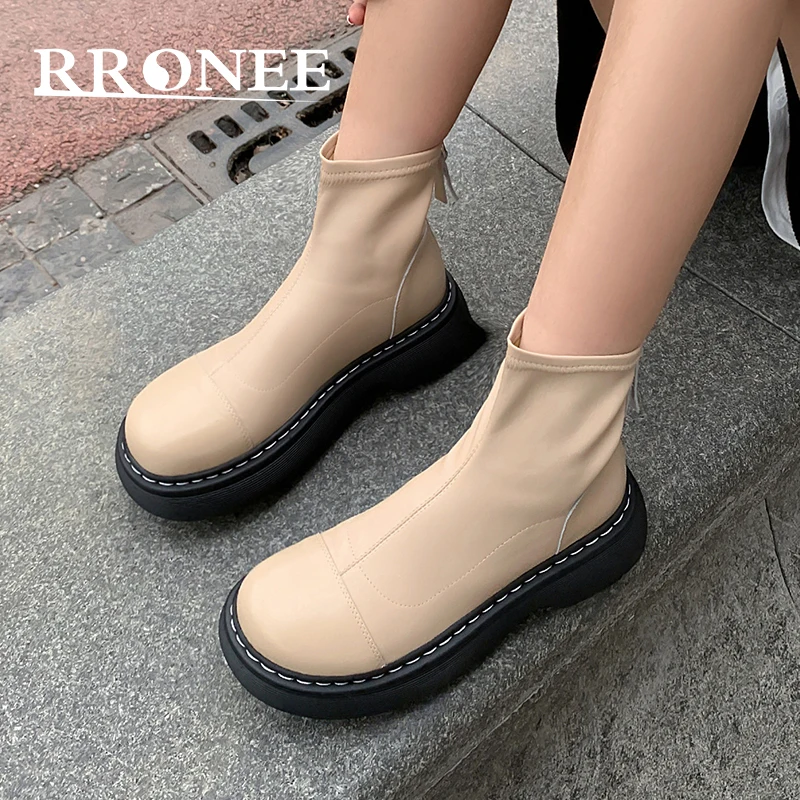 Short boots female spring and autumn 2021 new net red slimming zipper sponge platform Martin boots anti-skid thin boots
Short boots female spring and autumn 2021 new net red slimming zipper sponge platform Martin boots anti-skid thin boots