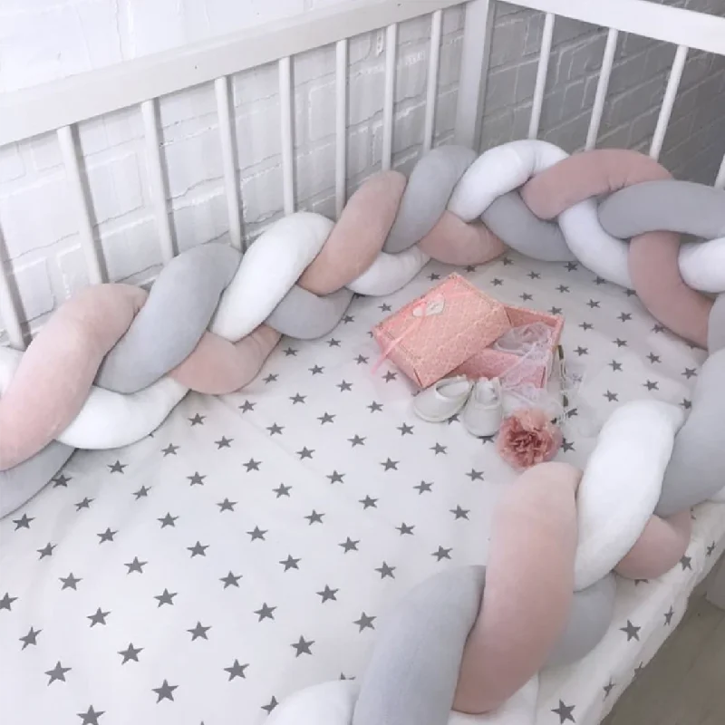1M/2M/3M/4M Baby Bed Bumper in Crib for Newborn Protector Baby Pillow Cushion Cot Room Decor Kids Knot Braided Bed Bumper
1M/2M/3M/4M Baby Bed Bumper in Crib for Newborn Protector Baby Pillow Cushion Cot Room Decor Kids Knot Braided Bed Bumper