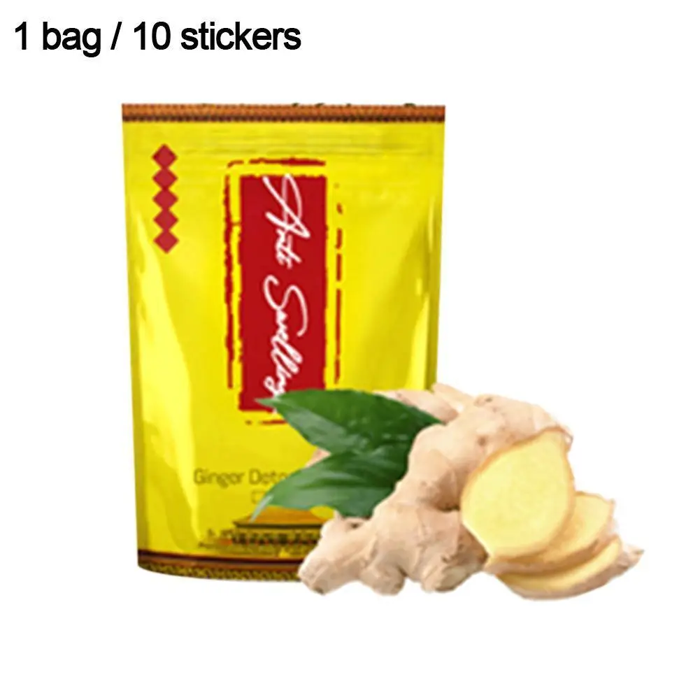 10Pcs Organic Anti-swelling Ginger Detox Organic Foot Mask Improve Sleep Ginger Foot Patch Anti- Swelling Revitalizing
10Pcs Organic Anti-swelling Ginger Detox Organic Foot Mask Improve Sleep Ginger Foot Patch Anti- Swelling Revitalizing
