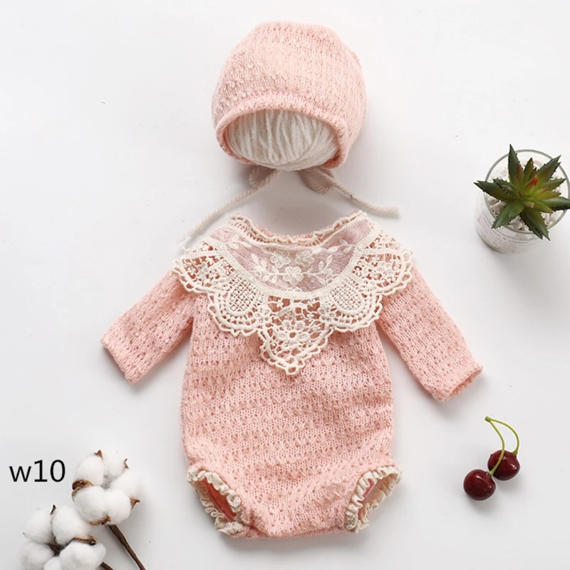 Baby Cotton Hat Romper Set Newborn Photography Props Bonnet Cap Jumpsuit Suit Outfit Infants Photo Shooting Clothing Kit 97BC
Baby Cotton Hat Romper Set Newborn Photography Props Bonnet Cap Jumpsuit Suit Outfit Infants Photo Shooting Clothing Kit 97BC
