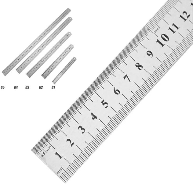 Sewing Foot Sewing 15-50cm Stainless Steel Metal Straight Ruler Ruler Tool Precision Double Sided Measuring Tool
Sewing Foot Sewing 15-50cm Stainless Steel Metal Straight Ruler Ruler Tool Precision Double Sided Measuring Tool