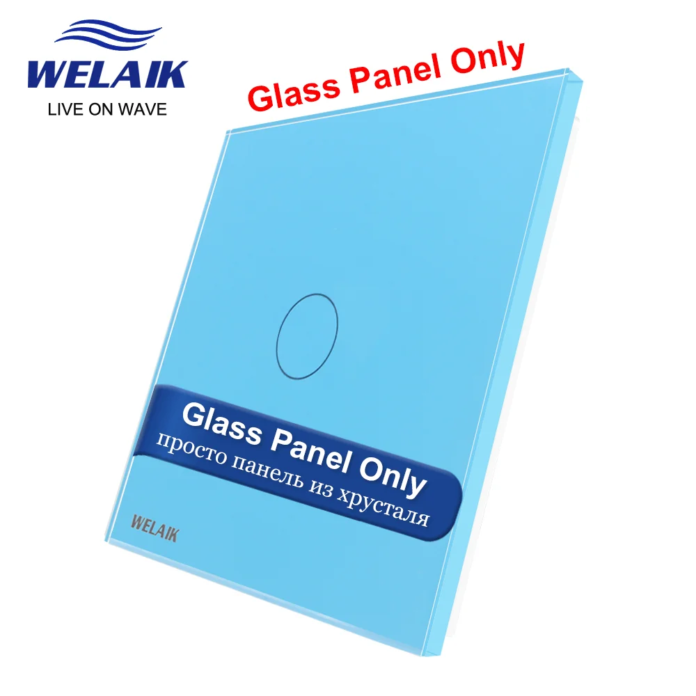 Стекло панель выключателя WELAIK 1 Gang
Стекло панель выключателя WELAIK 1 Gang