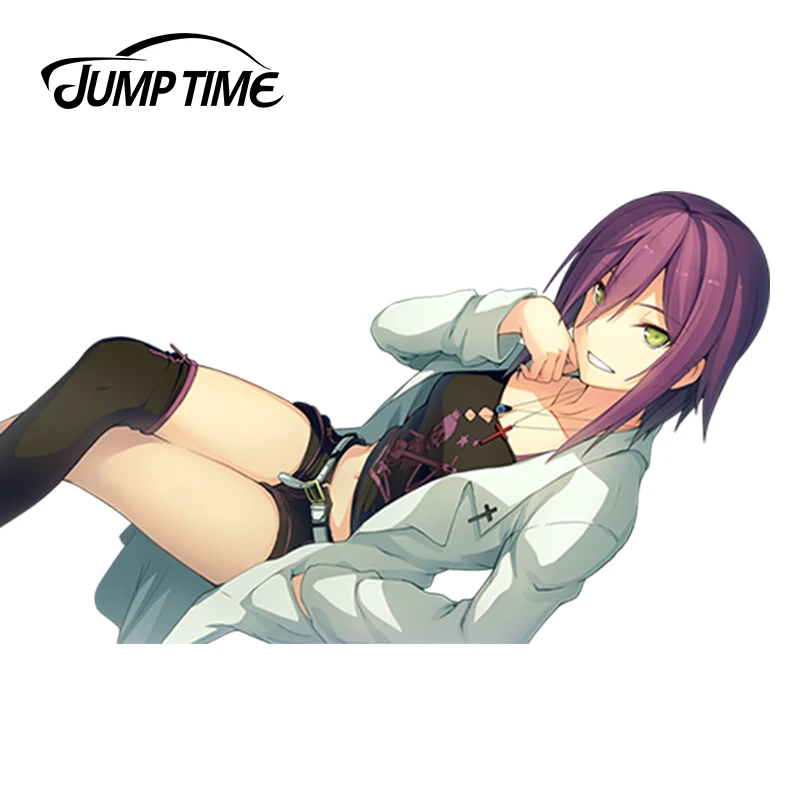 JumpTime 13 см x 7 3 Стайлинг автомобиля Ao no Kanata без четырех ритмов Аниме Сексуальная