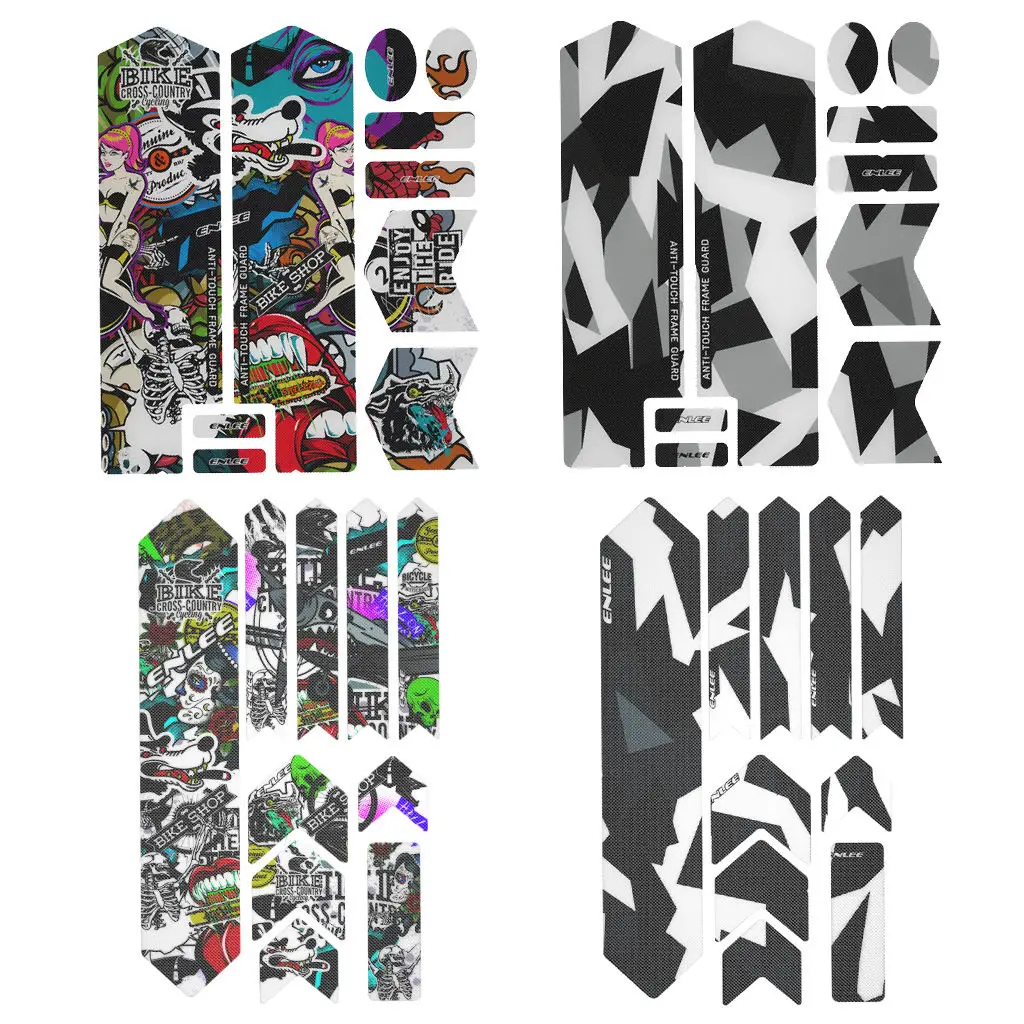1 Set 3D MTB Road Bike Frame Scratch Prevention Stickers Bicycle Frame Protection Guard Cover Removable Waterproof Protector
1 Set 3D MTB Road Bike Frame Scratch Prevention Stickers Bicycle Frame Protection Guard Cover Removable Waterproof Protector