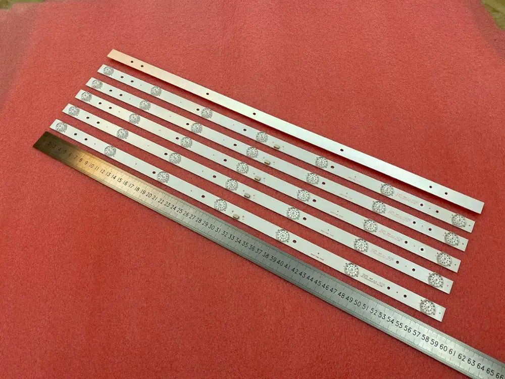 New 10 PCS 7LED 590mm LED Backlight stirp for 32" TV LD32U3100 32EU300 LE32B510 CRH-F32PL3030020756P-REV1.6MR
New 10 PCS 7LED 590mm LED Backlight stirp for 32" TV LD32U3100 32EU300 LE32B510 CRH-F32PL3030020756P-REV1.6MR