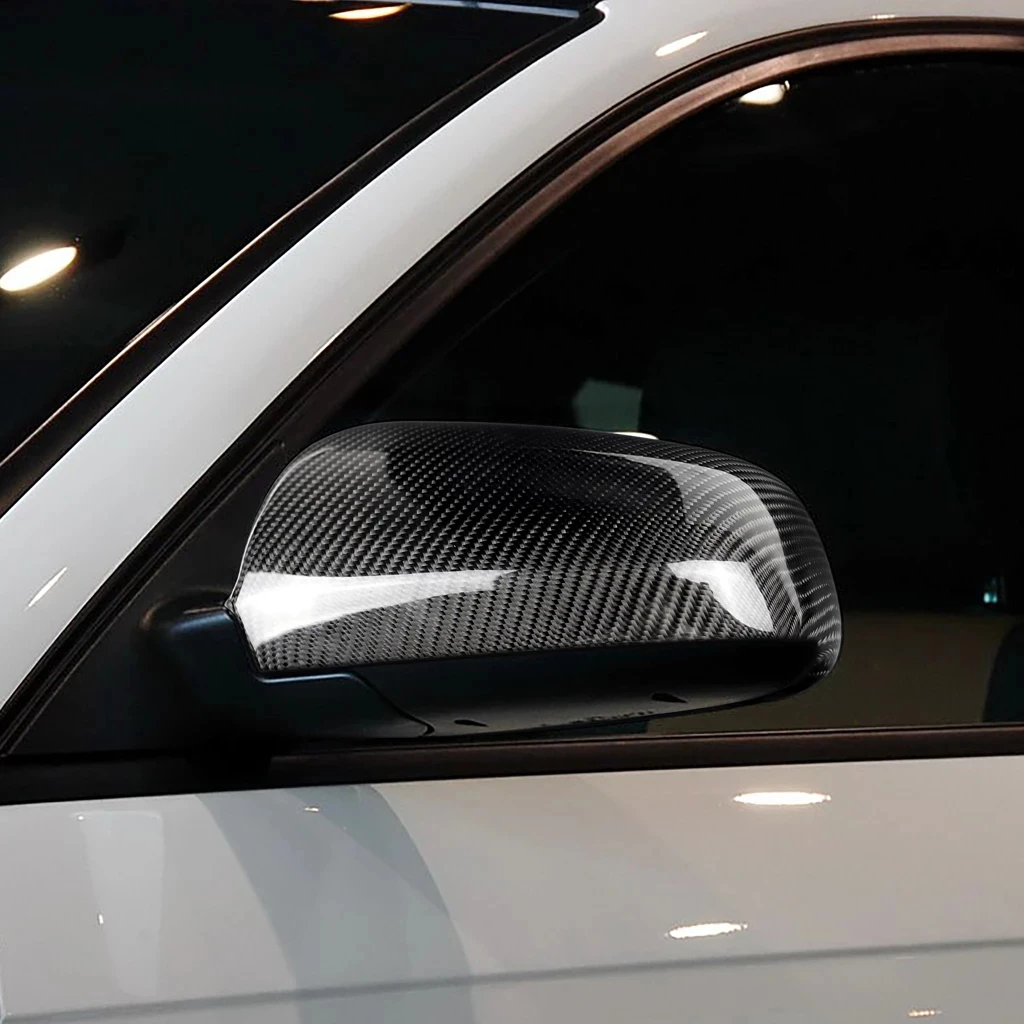 LHD RHD Car Real Carbon Fiber Rearview Rear Side Mirror Cover Cap Shell Trim No Lane Assist For Audi A3 A4 A6L S6 B7 2004-2008
LHD RHD Car Real Carbon Fiber Rearview Rear Side Mirror Cover Cap Shell Trim No Lane Assist For Audi A3 A4 A6L S6 B7 2004-2008