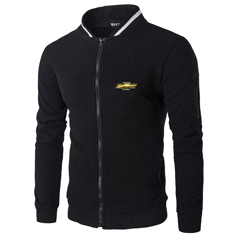 Autumn 2021 New Sports Leisure Men's Jacket Zipper Stand Collar Plaid Cardigan Sweater Solid Color Printing Men's Coat
Autumn 2021 New Sports Leisure Men's Jacket Zipper Stand Collar Plaid Cardigan Sweater Solid Color Printing Men's Coat