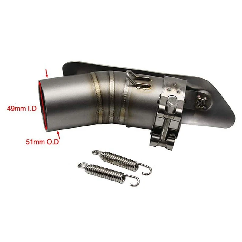 Motorcycle Muffler Exhaust Middle Pipe Motorcycle Exhaust Muffler Suitable for Suzuki GSX-R1000 GSX R 1000 2012 -2019
Motorcycle Muffler Exhaust Middle Pipe Motorcycle Exhaust Muffler Suitable for Suzuki GSX-R1000 GSX R 1000 2012 -2019