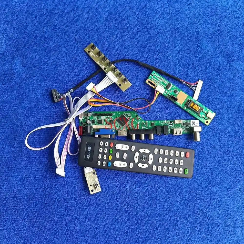 Комплект, совместимому с HDMI USB AV VGA аналоговый сигнал для N150X2/N150X3/N150X4/N150X6 контроля pН доска 1024*768 LVDS 30 Pin-код 1 с холодным катодом (CCFL)
Комплект, совместимому с HDMI USB AV VGA аналоговый сигнал для N150X2/N150X3/N150X4/N150X6 контроля pН доска 1024*768 LVDS 30 Pin-код 1 с холодным катодом (CCFL)