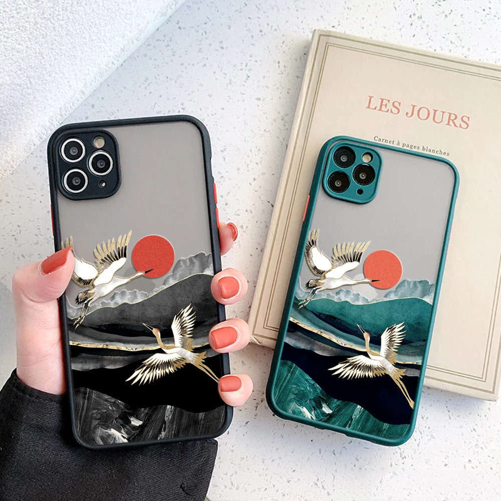 Iphone 13 12 XS 11 Pro Max Mini Case Camera Protection for Iphone 7 8 6 6s Plus SE2020 X XR Chinese style Red crowned crane Case
Iphone 13 12 XS 11 Pro Max Mini Case Camera Protection for Iphone 7 8 6 6s Plus SE2020 X XR Chinese style Red crowned crane Case