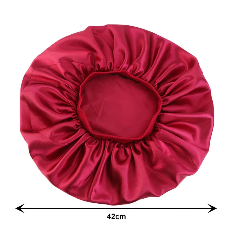 Large Satin Elastic Wide Brim round Cap Satin Nightcap Beauty Salon Home Hat Chemotherapy Hat Wholesale
Large Satin Elastic Wide Brim round Cap Satin Nightcap Beauty Salon Home Hat Chemotherapy Hat Wholesale