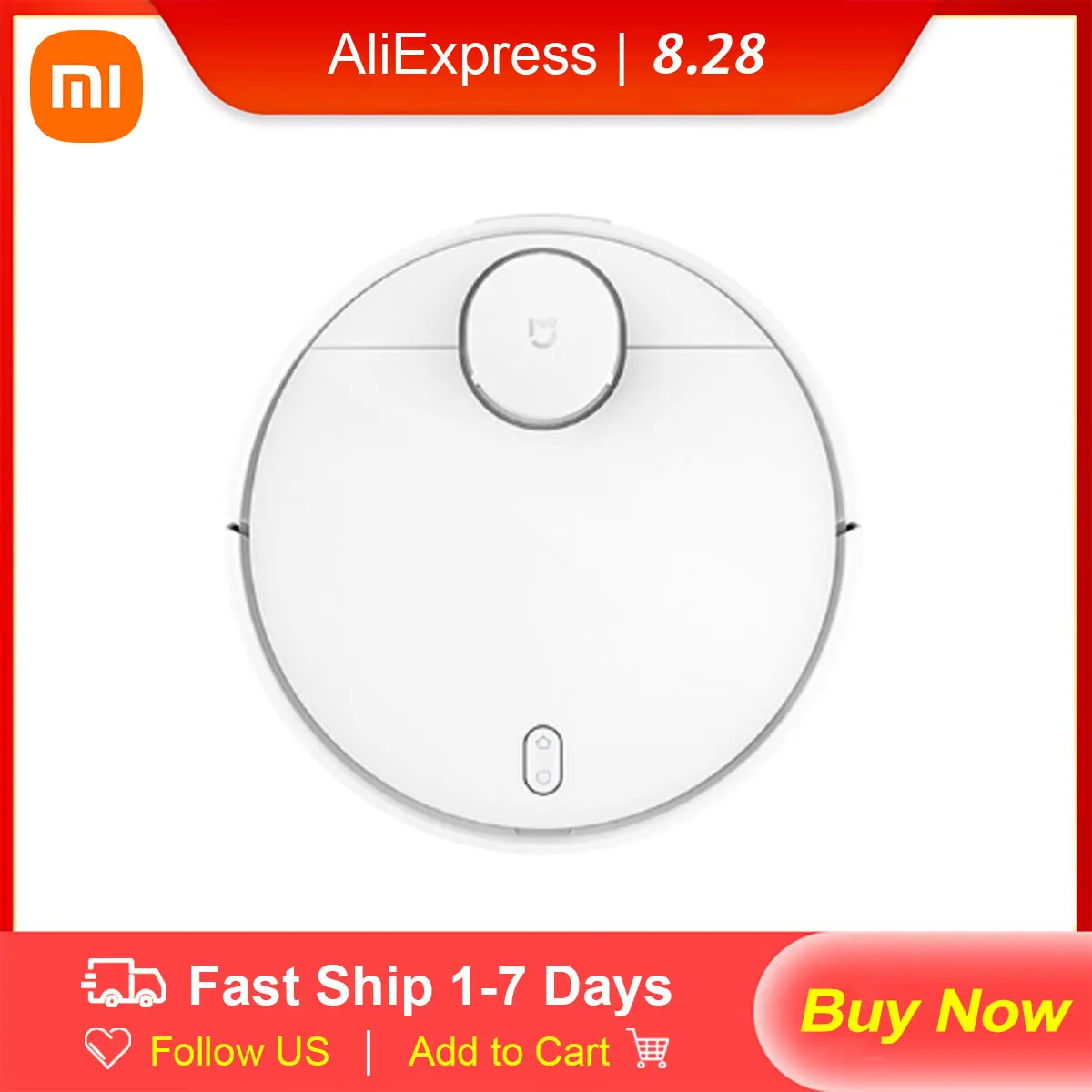 Робот-пылесос Xiaomi Mijia STYTJ02YM Pro 2 в 1 пылесос китайская версия Mi Vacuum rateur 2100 па Wi-Fi