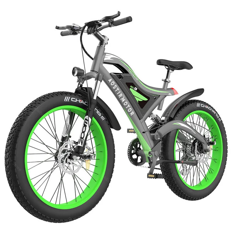 

AOSTIRMOTOR S18-PRO Электрический велосипед 26 дюймов электрические велосипеды 750 Вт 48В 15ач горные электрические велосипеды взрослые двойные дисков...