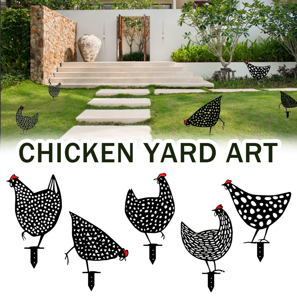 Easter Gardening Ornaments Chicken Yard Art Outdoor Garden Backyard Lawn Stakes Acrylic Hen Yard Decoration Art Garden Sculpture
Easter Gardening Ornaments Chicken Yard Art Outdoor Garden Backyard Lawn Stakes Acrylic Hen Yard Decoration Art Garden Sculpture