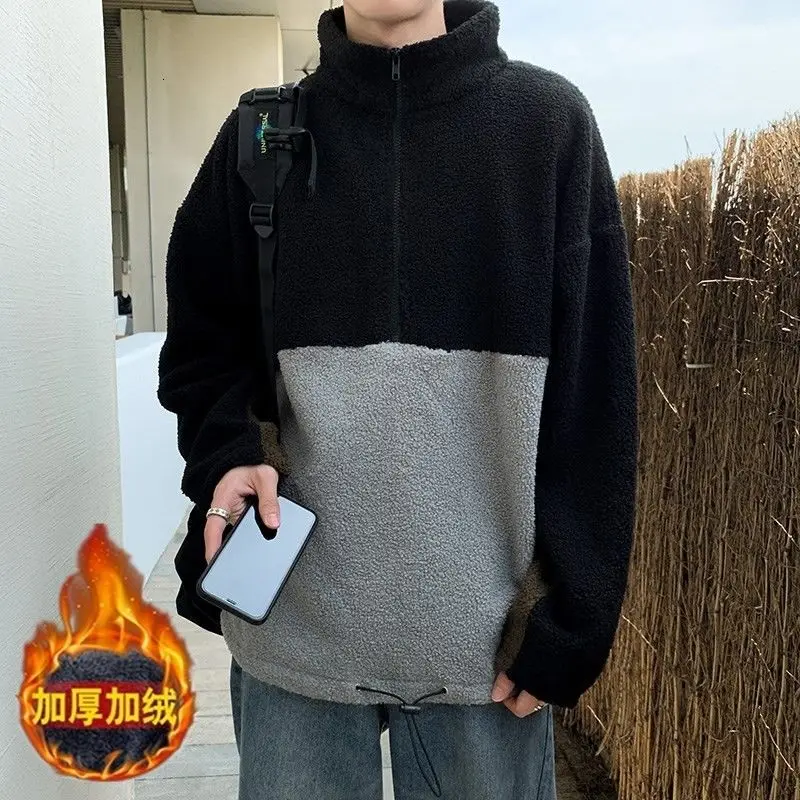 Winter Plus Velvet Padded Hoodie Men's Warm Fashion Retro Casual Sweatshirt Men Streetwear Loose Hip-hop Pullover Hoodie Mens
Winter Plus Velvet Padded Hoodie Men's Warm Fashion Retro Casual Sweatshirt Men Streetwear Loose Hip-hop Pullover Hoodie Mens