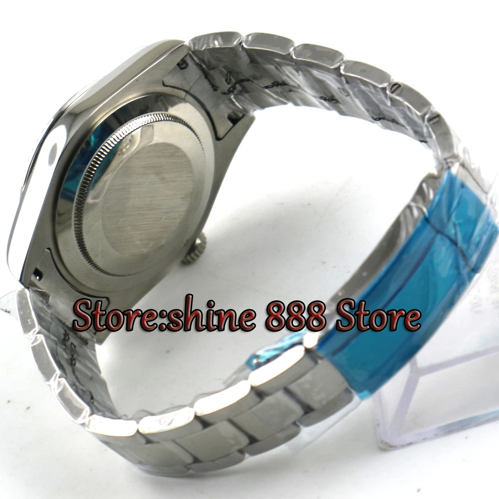 40mm parnis blue dial Sapphire Glass Automatic Movement Mens Mechanical Wristwatch p991
40mm parnis blue dial Sapphire Glass Automatic Movement Mens Mechanical Wristwatch p991