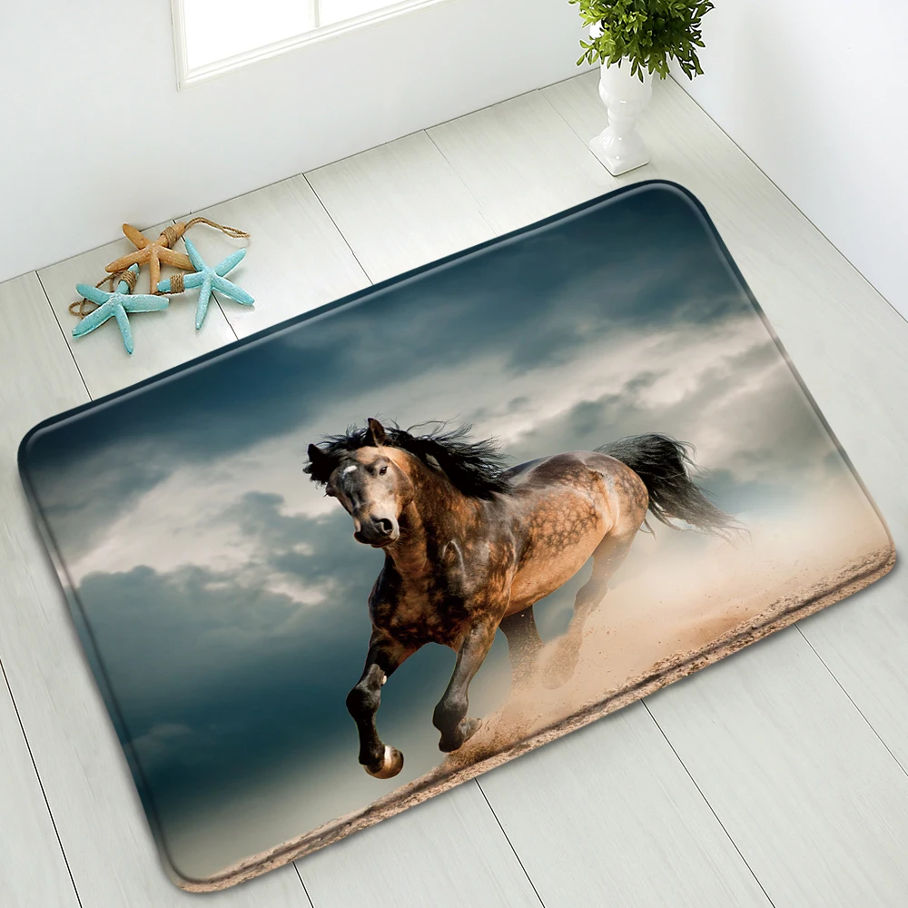 Animals Bath Mat Tiger Horse Non-Slip Floor Mats Kitchen Bedroom Doormat Washable Carpet Foot Pads Home Decor Absorbent Rug
Animals Bath Mat Tiger Horse Non-Slip Floor Mats Kitchen Bedroom Doormat Washable Carpet Foot Pads Home Decor Absorbent Rug