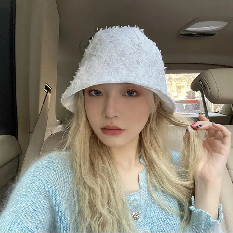 Lace Bucket Hat Women Summer Sun Visor Fisherman Elegant Thin Floral Hat Floppy Cap Holiday Luxury Designer Gorros
Lace Bucket Hat Women Summer Sun Visor Fisherman Elegant Thin Floral Hat Floppy Cap Holiday Luxury Designer Gorros