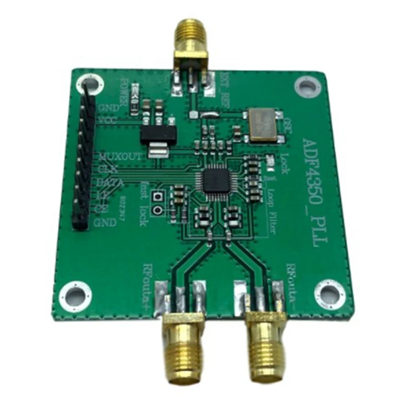 5V DC ADF4350 RF Signal Source Frequency Synthesizer Development Board PLL RF Signal Source Frequency Synthesizer
5V DC ADF4350 RF Signal Source Frequency Synthesizer Development Board PLL RF Signal Source Frequency Synthesizer
