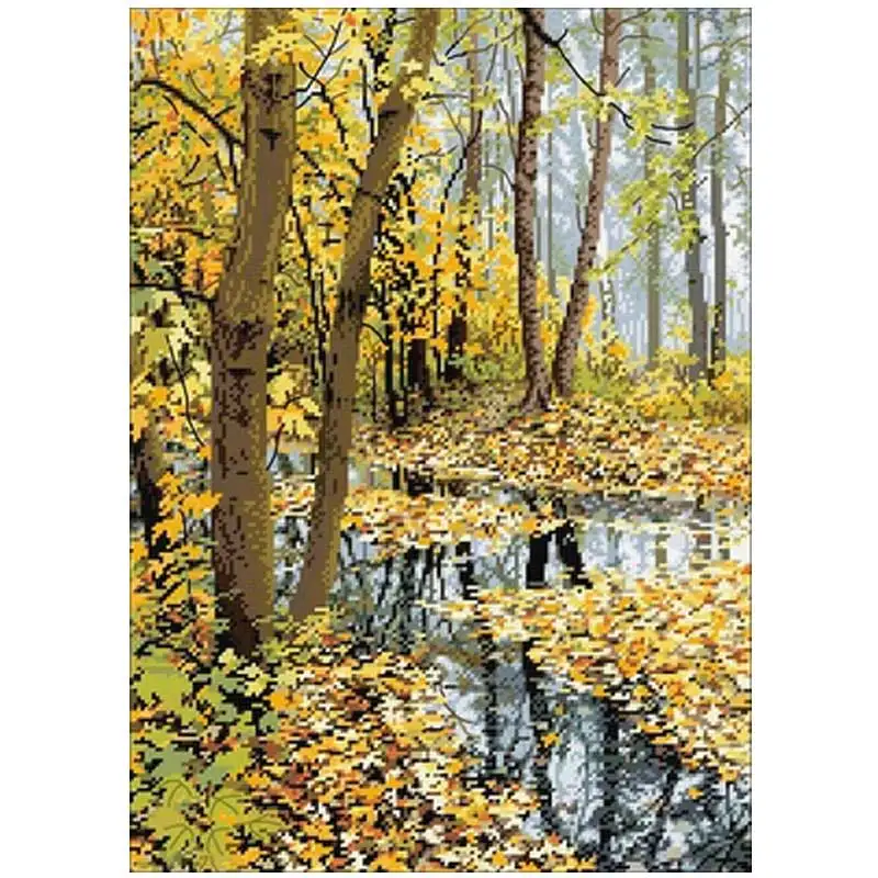 11/14/16/18/22/25/28ct Autumn landscape patterns Counted Cross Stitch Chinese Cross Stitch Kits Embroidery Needlework Sets
11/14/16/18/22/25/28ct Autumn landscape patterns Counted Cross Stitch Chinese Cross Stitch Kits Embroidery Needlework Sets