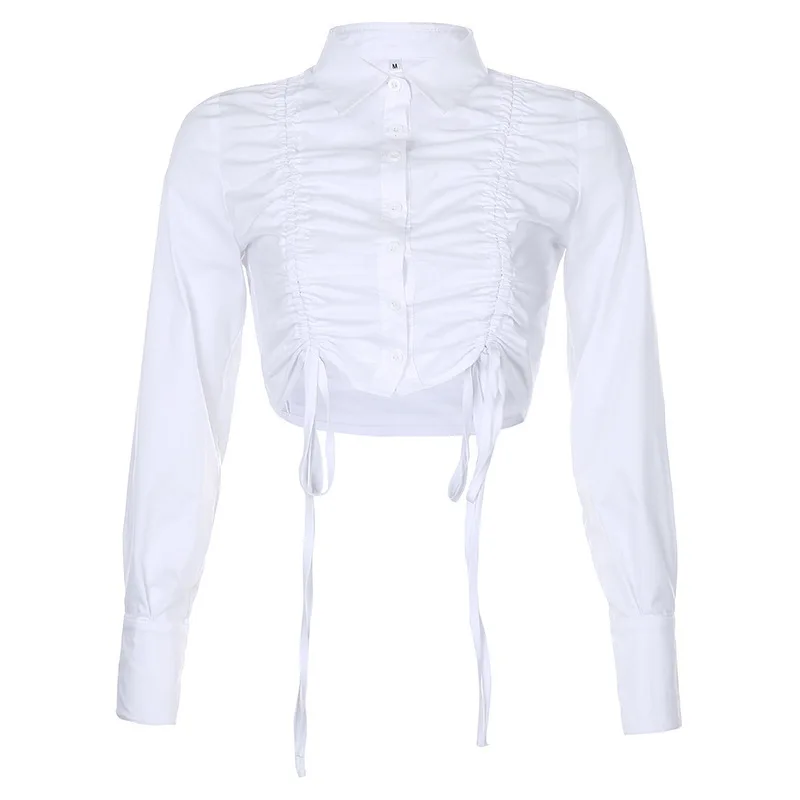Foreign trade cross-border express 2021 new hot seller fashion casual lapel long sleeve chest halter blouse
Foreign trade cross-border express 2021 new hot seller fashion casual lapel long sleeve chest halter blouse