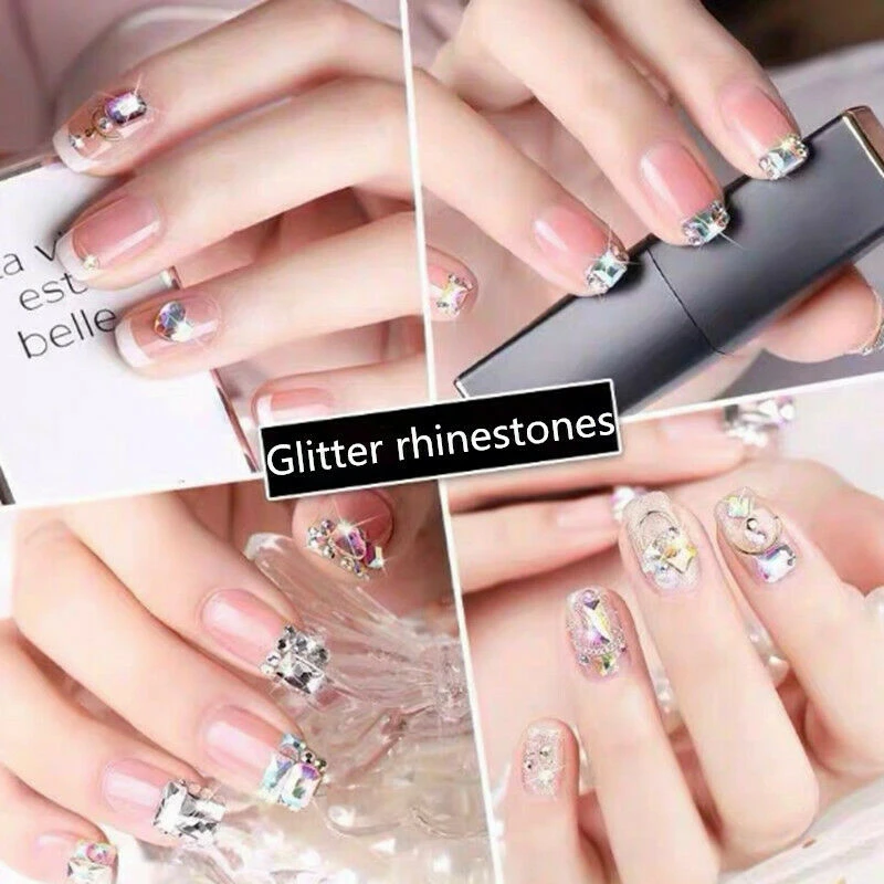 3D Mix Nail Art Rhinestones Crystal AB FlatBack Glitter Gems Nail Beads Diamonds Tips Decoration DIY Design Manicure Supplies
3D Mix Nail Art Rhinestones Crystal AB FlatBack Glitter Gems Nail Beads Diamonds Tips Decoration DIY Design Manicure Supplies