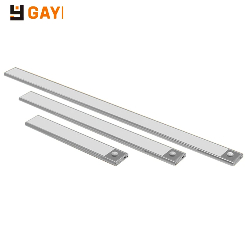 HOTLED Closet Night Light Motion Sensor Under Cabinet Lights USB Rechargable Wall Lamps For Kitchen Wardrobe Lighting 12/23/40CM
HOTLED Closet Night Light Motion Sensor Under Cabinet Lights USB Rechargable Wall Lamps For Kitchen Wardrobe Lighting 12/23/40CM