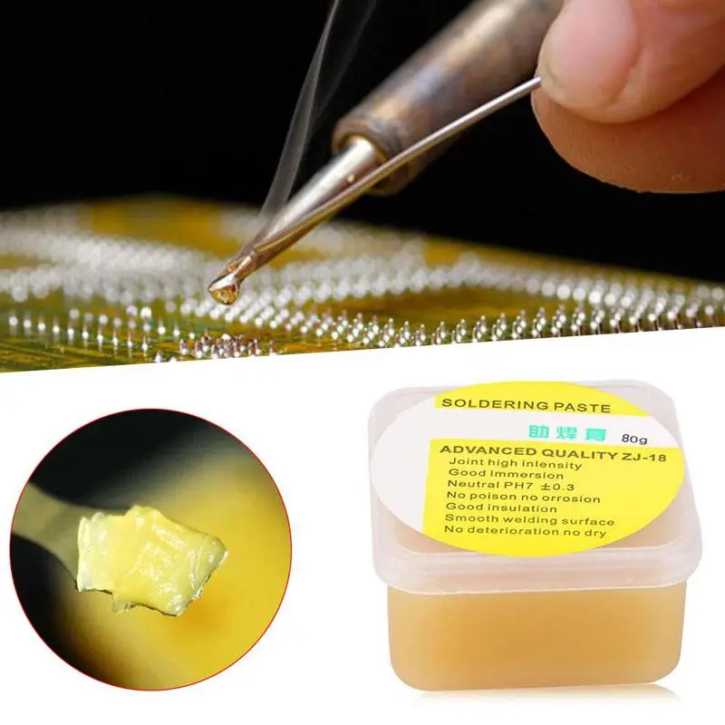 1 Pcs 50/80g Low-temperature Environmental Protection Soldering Paste No-clean Soldering Paste Soldering Tools For Metallurgy
1 Pcs 50/80g Low-temperature Environmental Protection Soldering Paste No-clean Soldering Paste Soldering Tools For Metallurgy