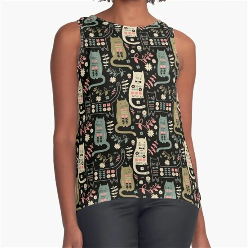 Women Vintage Sleeveless T Shirt purple Cephalopods Printed Summer O-neck tank tops Harajuku Pullover Vest Lady Tee Shirt tops
Women Vintage Sleeveless T Shirt purple Cephalopods Printed Summer O-neck tank tops Harajuku Pullover Vest Lady Tee Shirt tops