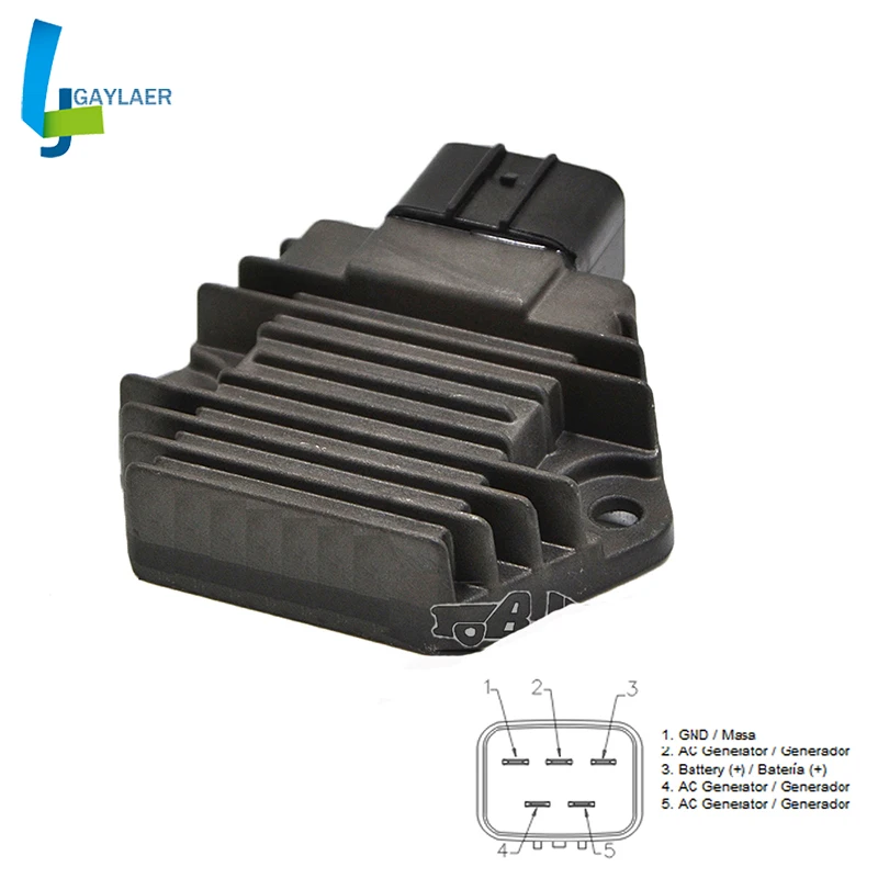 SH683-12 Motorcycle Voltage Regulator Rectifier for Honda CRF230L TRX450FE TRX350 TRX450R VT750C 31600-KTB-003
SH683-12 Motorcycle Voltage Regulator Rectifier for Honda CRF230L TRX450FE TRX350 TRX450R VT750C 31600-KTB-003