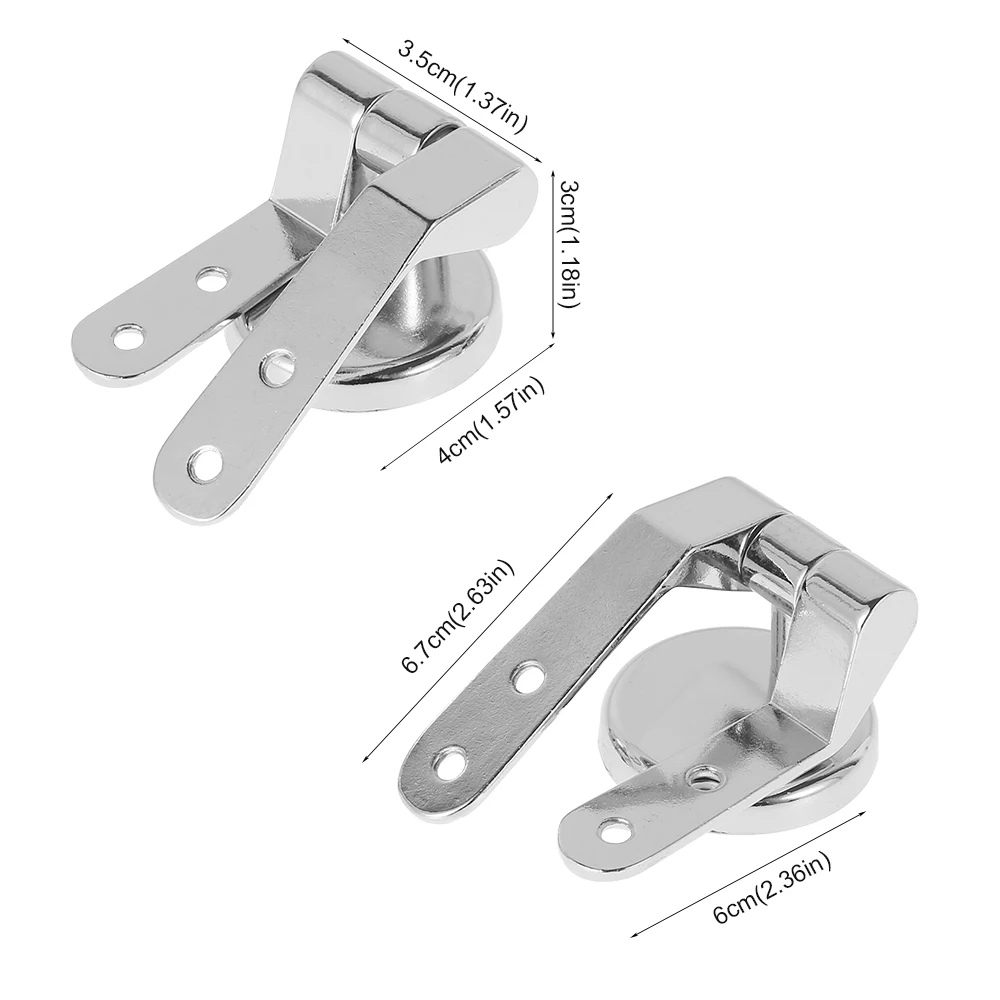 

Toilet Seat Hinges Toilet Fixing Mountings Flush Toilet Cover Mounting Connector Standard Replacement Parts