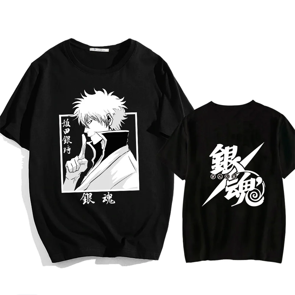 Japan Anime Manga GINTAMAT Shirt Women'/man Sakata Gintoki Tee Top O-neck Short Sleeved Tshirt Clothes
Japan Anime Manga GINTAMAT Shirt Women'/man Sakata Gintoki Tee Top O-neck Short Sleeved Tshirt Clothes