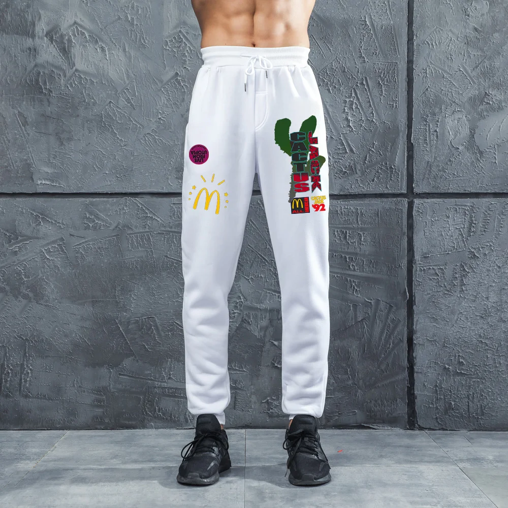 2021 Men's Harajuku CACTUS Men's And Women's Jogging Pants, Streetwear, High-Quality, Stylish Black Polar Fleece SweatpantsS-3XL
2021 Men's Harajuku CACTUS Men's And Women's Jogging Pants, Streetwear, High-Quality, Stylish Black Polar Fleece SweatpantsS-3XL