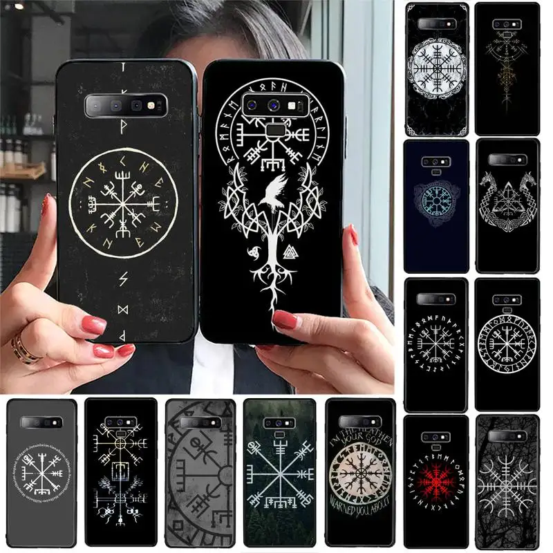 Viking Vegvisir Odin Nordic Phone Case For Samsung Galaxy S20 S10 Plus S10E S5 S6 S7edge S8 S9 S9Plus S10lite 2020
Viking Vegvisir Odin Nordic Phone Case For Samsung Galaxy S20 S10 Plus S10E S5 S6 S7edge S8 S9 S9Plus S10lite 2020