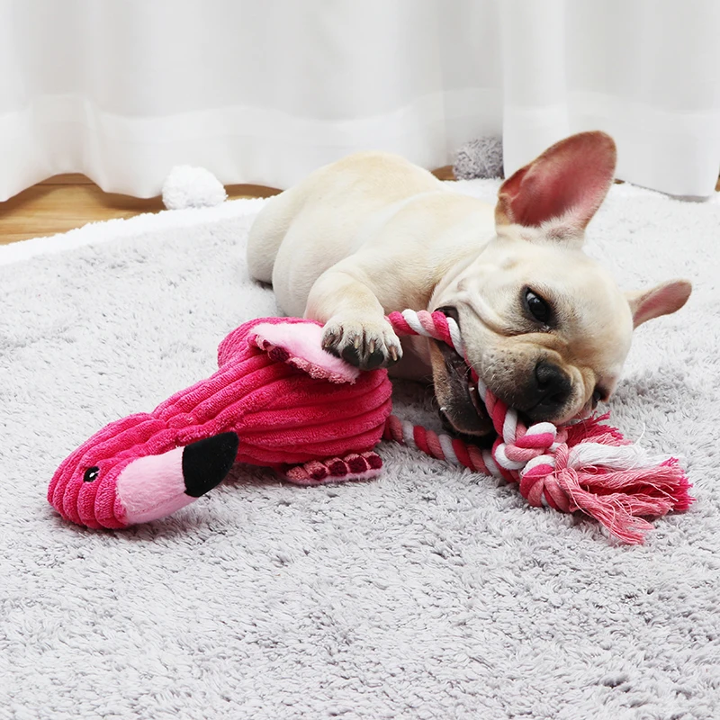 Cute Plush Flamingo Dog Chew Toys for Small Dogs Chihuahua French Bulldog Interactive Squeaky Sound Puppy Toy Mascotas Supplies
Cute Plush Flamingo Dog Chew Toys for Small Dogs Chihuahua French Bulldog Interactive Squeaky Sound Puppy Toy Mascotas Supplies